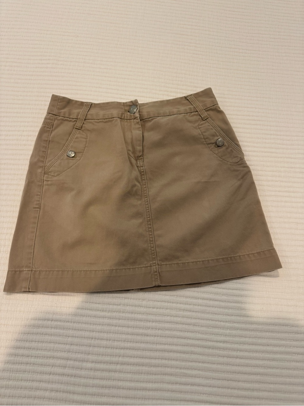 J. Crew chino skirt in size 2